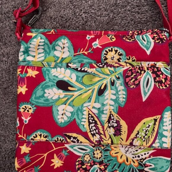 Vera Bradley Lighten Up Travel Ready Crossbody, Rumba Print - Picture 2 of 6